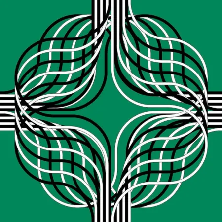 リトグラフ Le Parc - Larga marcha, 4 bifurcaciones, 4