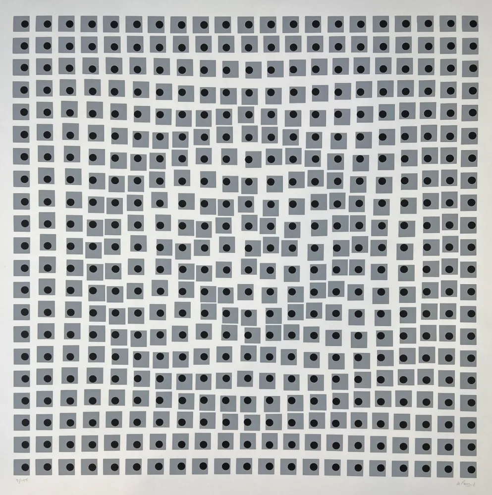 シルクスクリーン Le Parc - Untitled