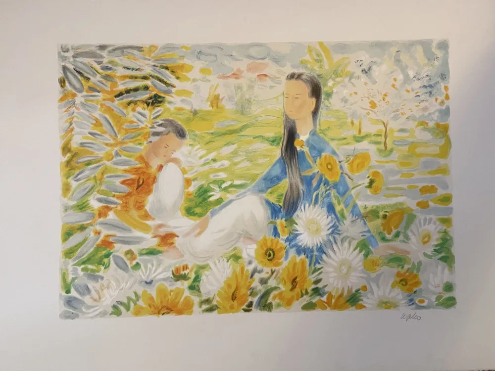 技術的なありません Lê Phô - JEUNES FILLES AU JARDIN