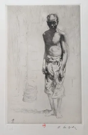 彫版 Le Riche - Mendiant Chinois