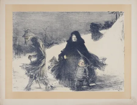 リトグラフ Léandre - Noël, 1897