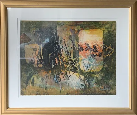 彫版 Lebadang - Abstract Forrest