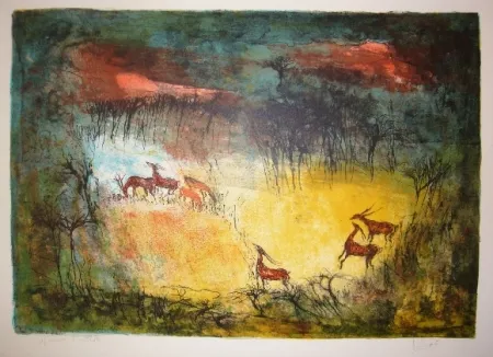 リトグラフ Lebadang - Clariere