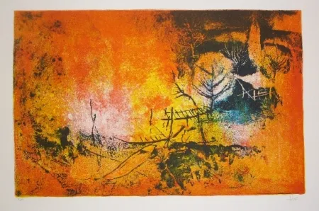 リトグラフ Lebadang - Embarcadere