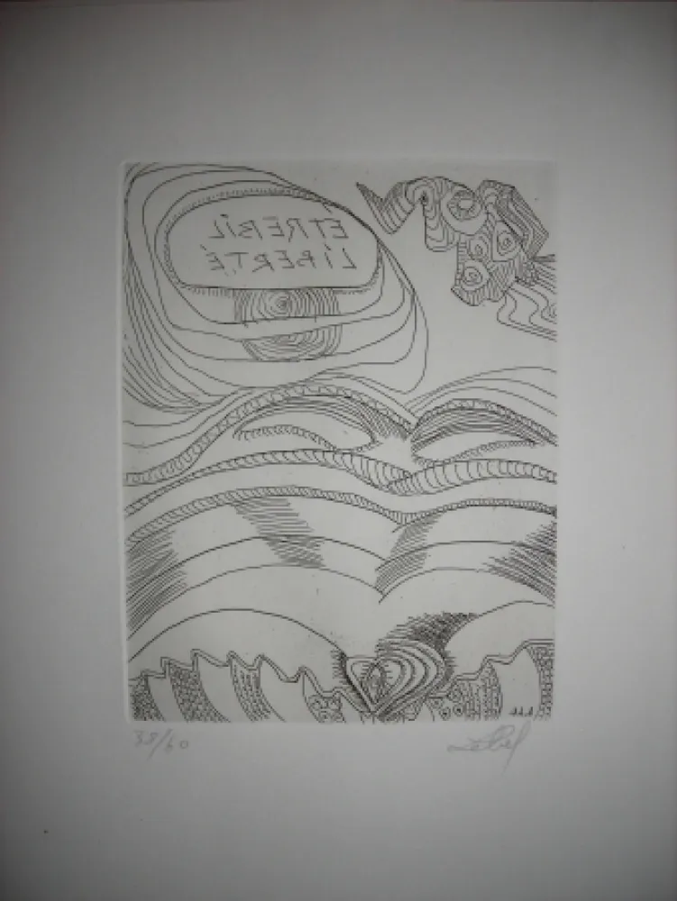 エッチング Lebel - The international avant garde 2