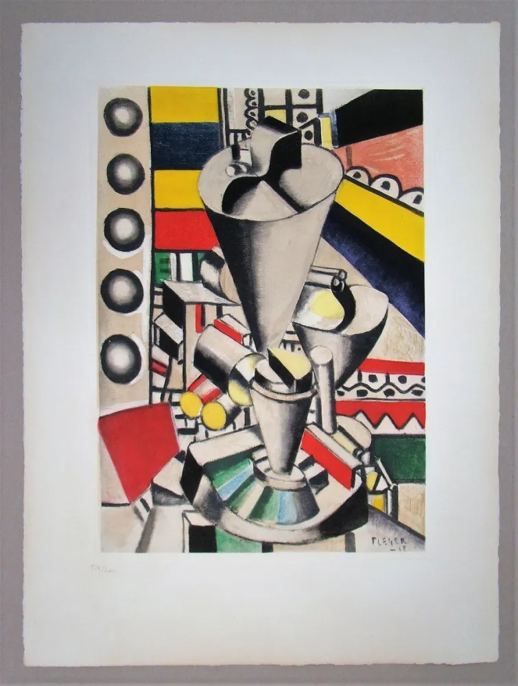 シルクスクリーン Léger (After) - Éléments mécaniques