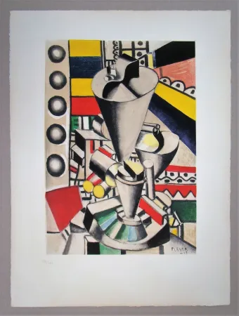 シルクスクリーン Léger (After) - Éléments mécaniques