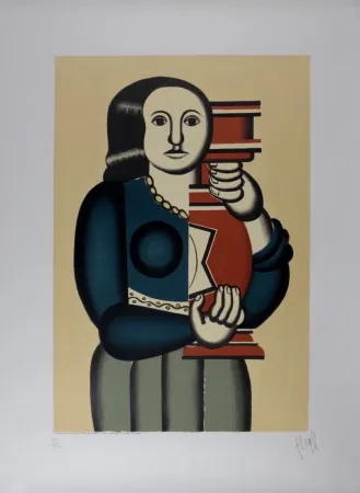 リトグラフ Léger (After) - Femme à la Cruche, c.1950