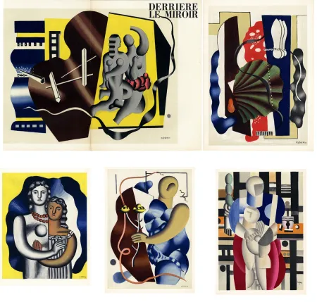 挿絵入り本 Leger - DERRIÈRE LE MIROIR N° 79-80-81. FERNAND LÉGER. Octobre 1955