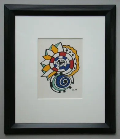 リトグラフ Leger - Escargot, 1953