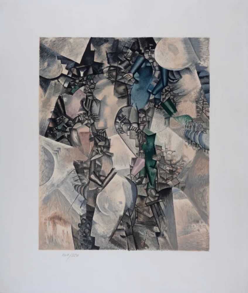 リトグラフ Leger - La Noce