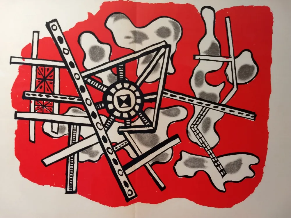 挿絵入り本 Leger - L'art Abstrait