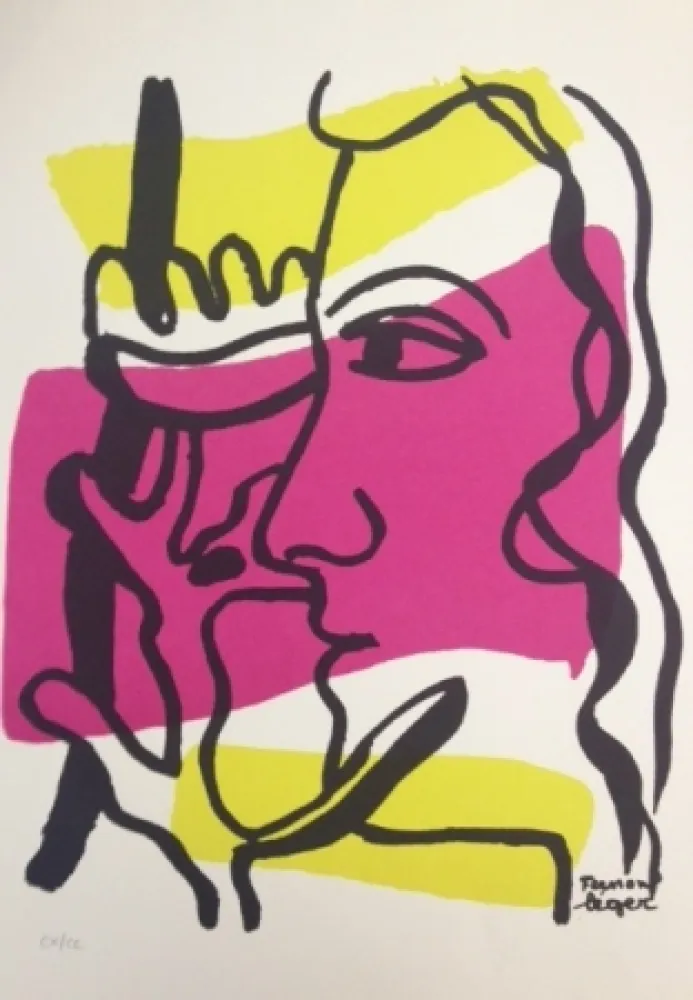 リトグラフ Leger - Manifeste