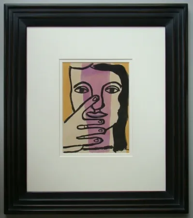 ステンシル Leger - Tête de femme