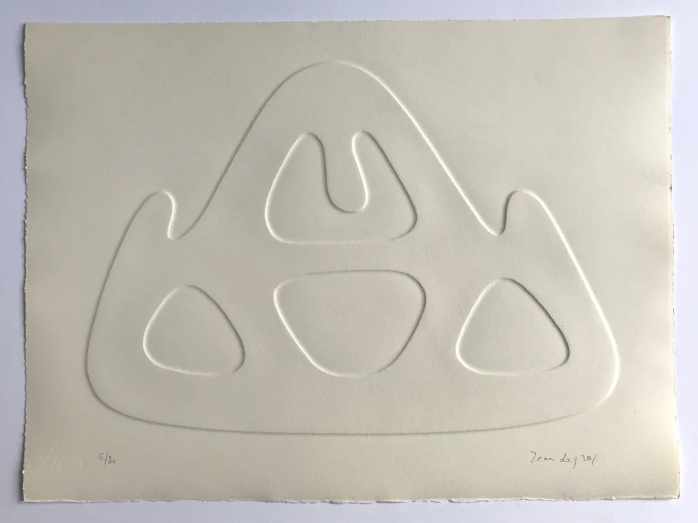 Relief Legros - Estampage géométrique inspiré des reliefs