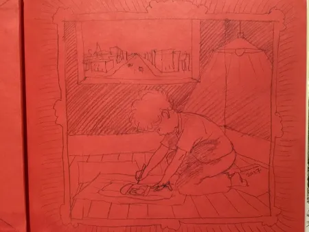 挿絵入り本 Lehrer - Rocket Boy