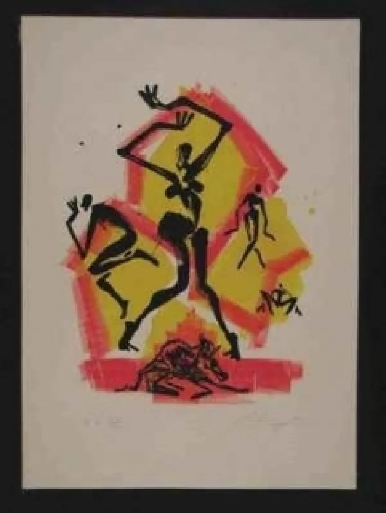 リトグラフ Leiberg - Sans titre