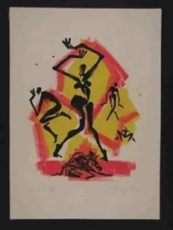 リトグラフ Leiberg - Sans titre