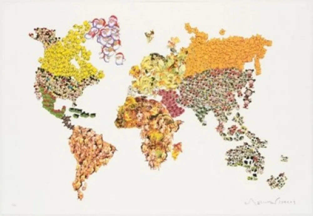 リトグラフ Leirner - Assim é se lhe parece