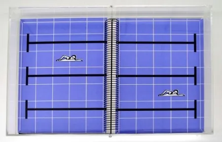 リトグラフ Leirner - Rio 2016 - Natación