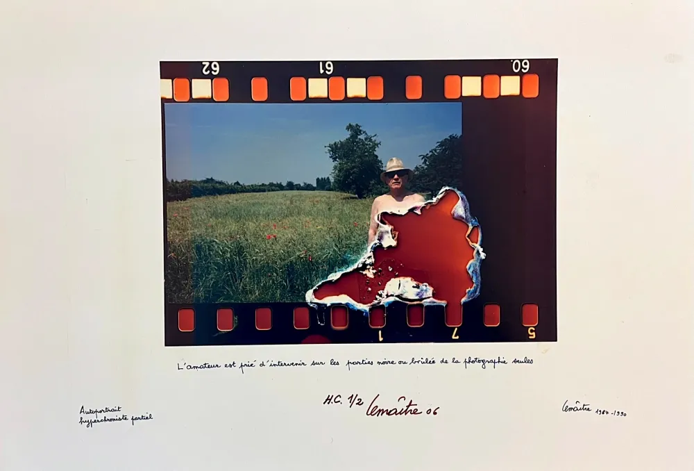 写真 Lemaitre  - Autoportrait hyperchromiste