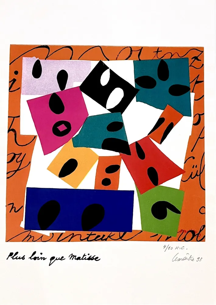 オフセット Lemaitre  - Plus loin que Matisse