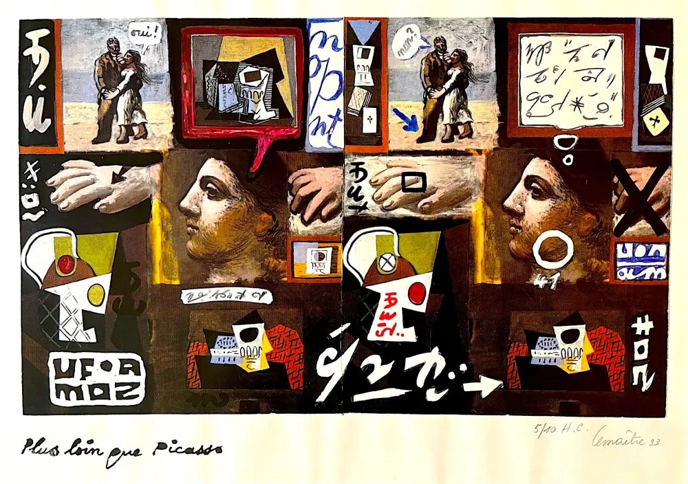 オフセット Lemaitre  - Plus loin que Picasso