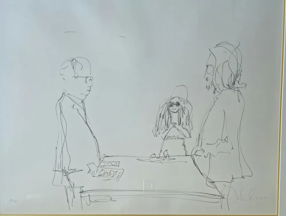 リトグラフ Lennon -  “I do” , from Bag One Suite