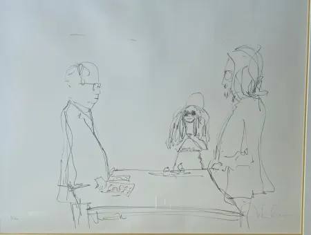 リトグラフ Lennon -  “I do” , from Bag One Suite