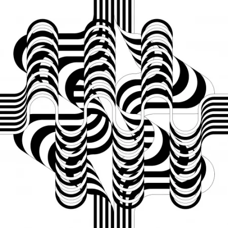 リトグラフ Leparc - Larga marcha, 4 bifurcaciones, 7