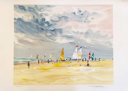 リトグラフ Levasseur - Régates