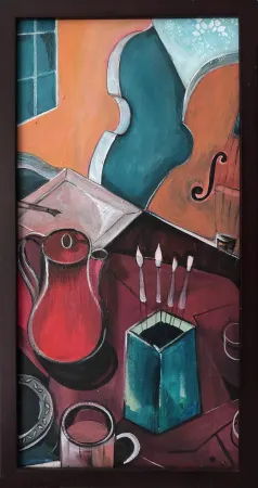 技術的なありません Levin - Red Melody (original painting from IN THE HEIGHTS / LIN-MANUEL MIRANDA)