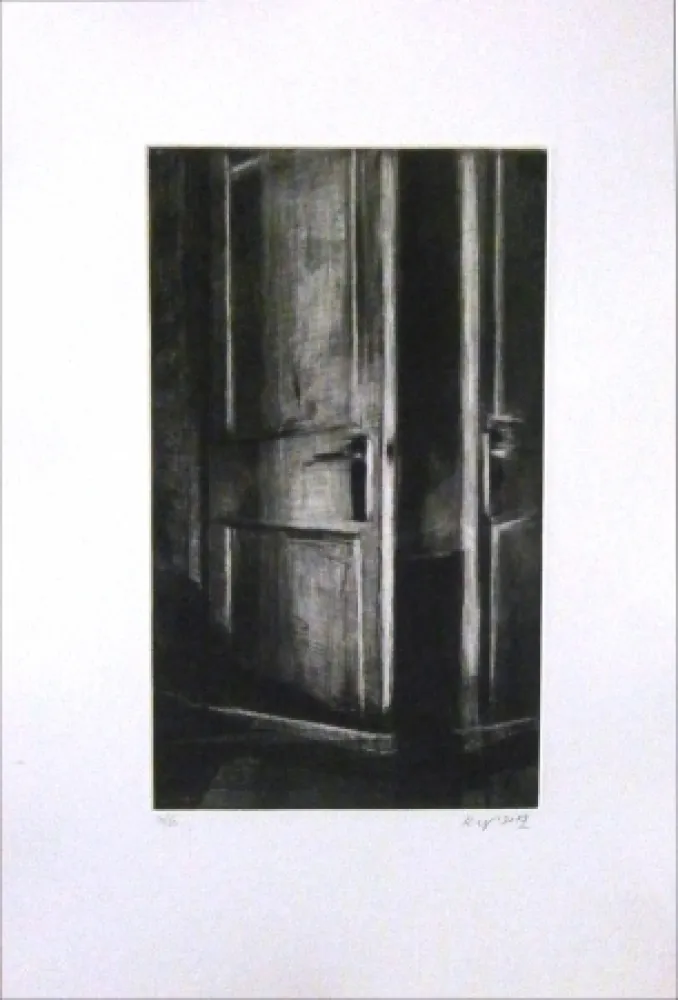 エッチング Levy - Intérieur I