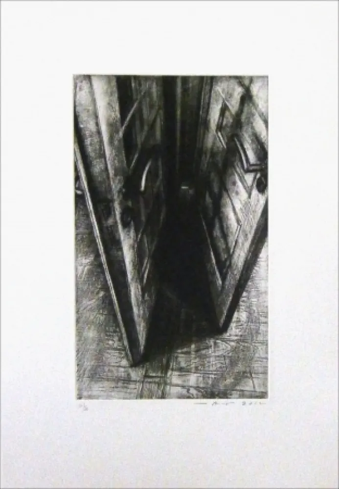 エッチング Levy - Intérieur II