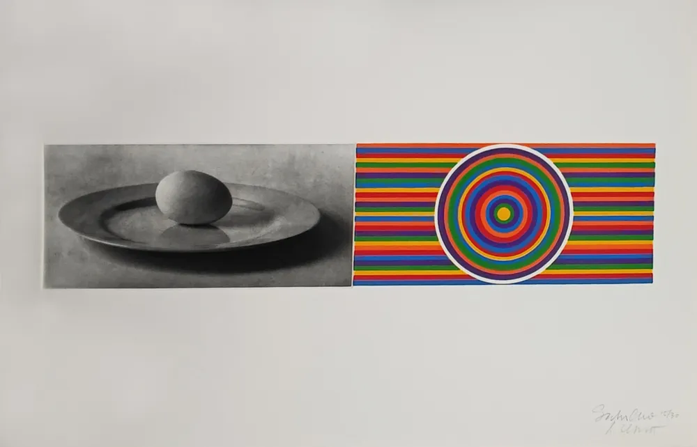 リノリウム彫版 Lewitt - Equivalent