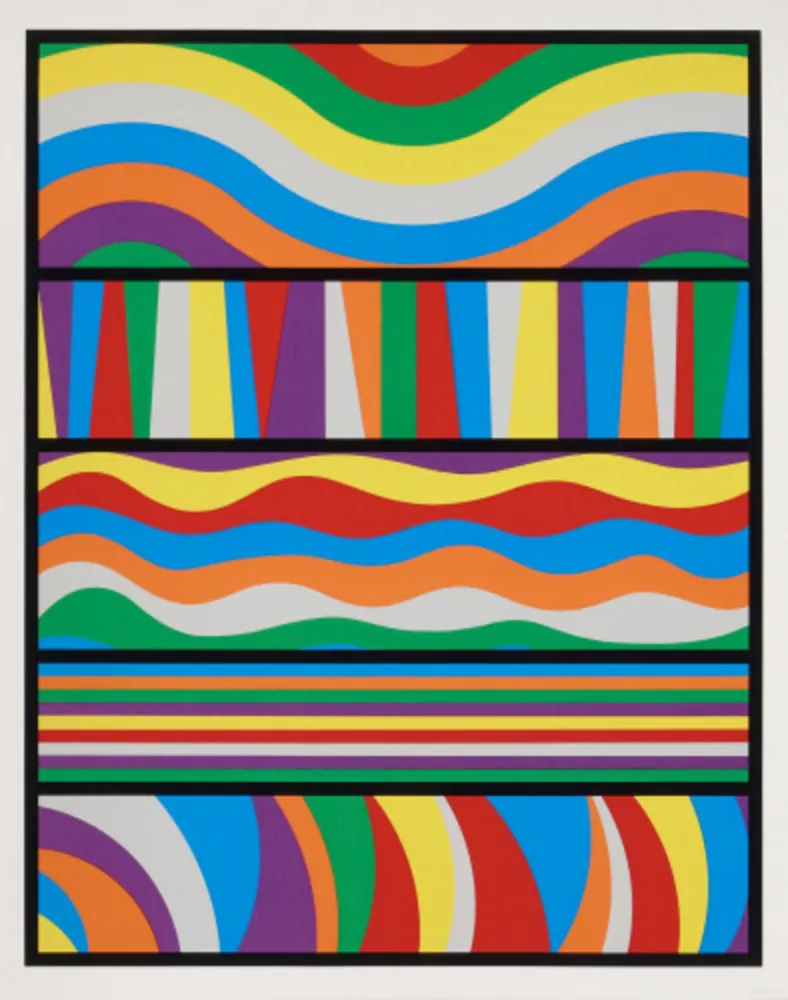 多数の Lewitt - Lincoln Center Print