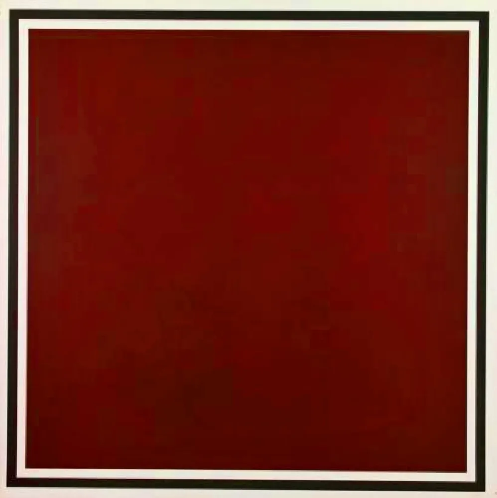 シルクスクリーン Lewitt - Lines crossing