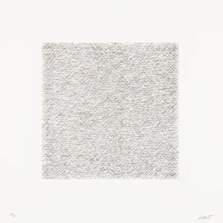 リトグラフ Lewitt - Lines of One Inch in Four Directions and All Combinations 05 (70128)