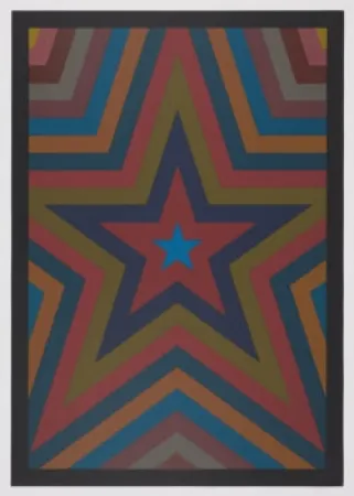 シルクスクリーン Lewitt - Olympic Centennial