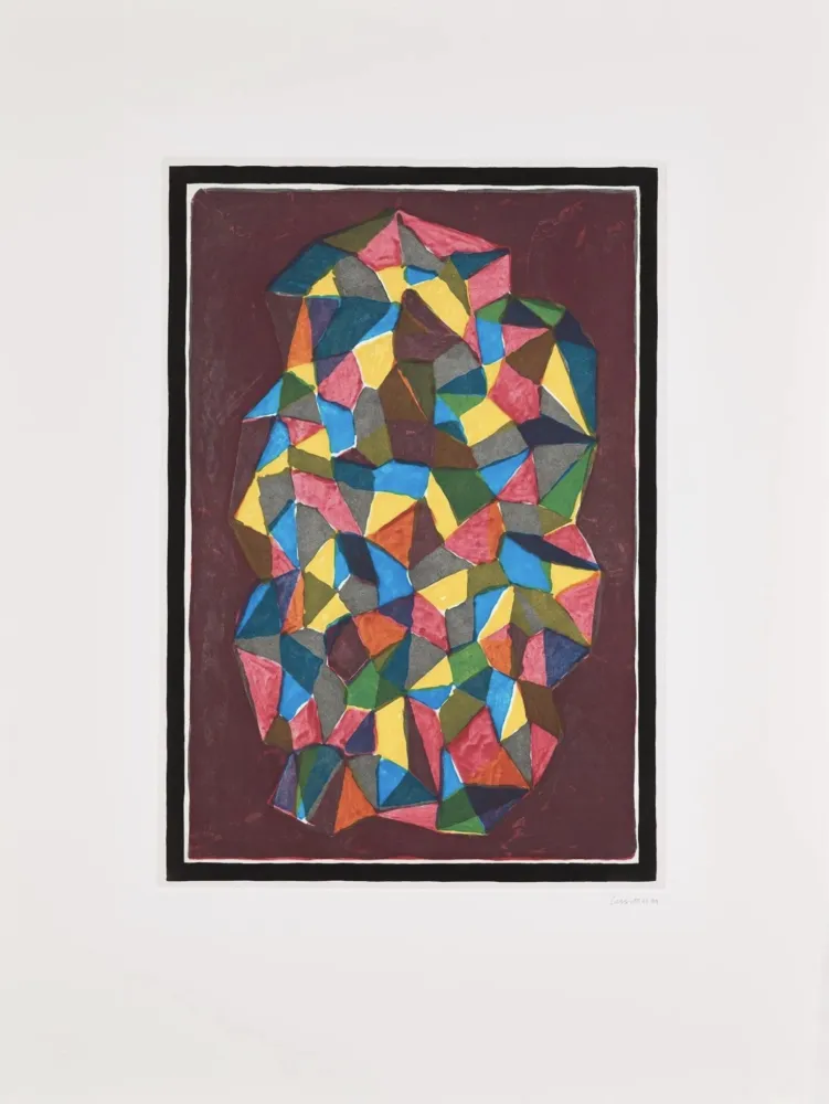 エッチングと　アクチアント Lewitt - Plate #1 (from Complex Forms)