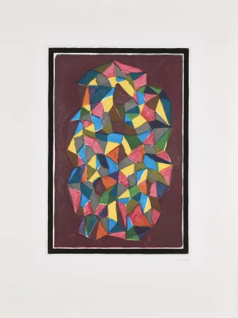 エッチングと　アクチアント Lewitt - Plate #1 (from Complex Forms)