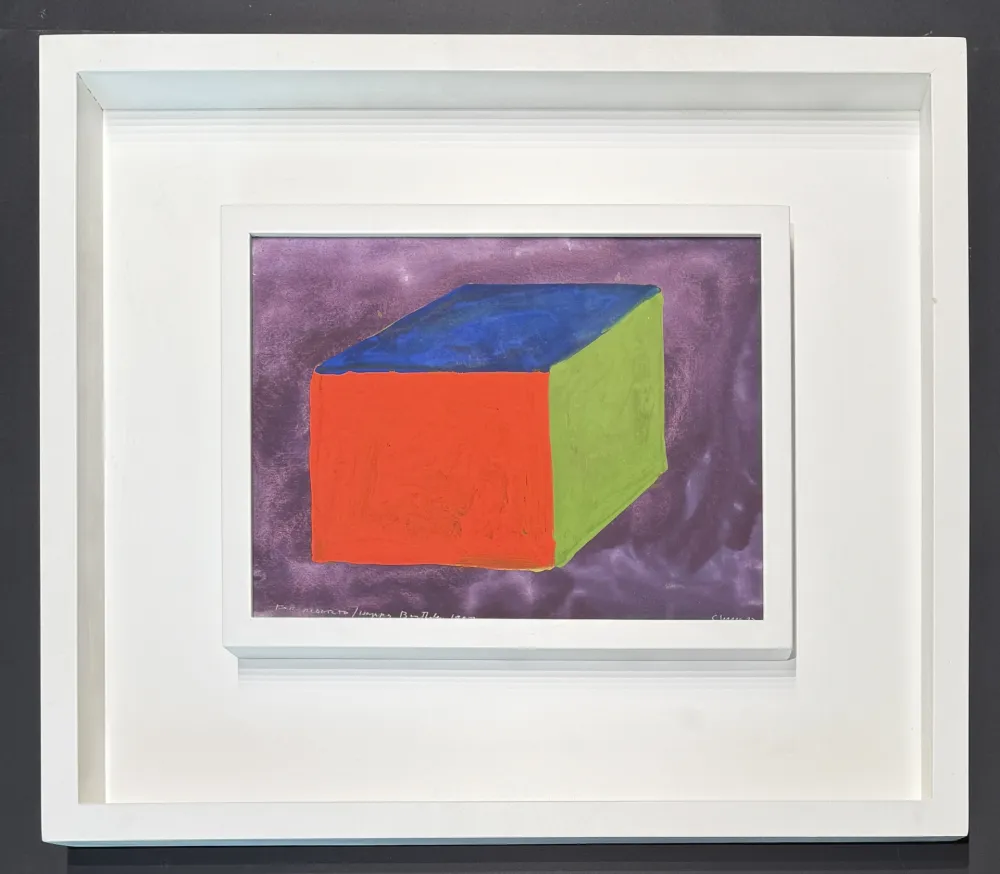 技術的なありません Lewitt - Sol Lewitt (1928–2007) - Untitled - Gouache on paper - 1997