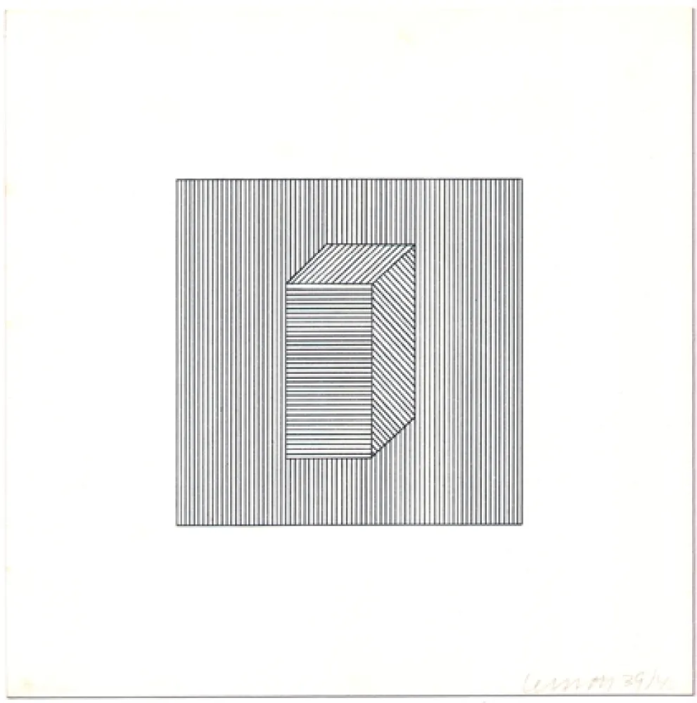 シルクスクリーン Lewitt - Twelve Forms Derived from a Cube (Set of 48) (1)
