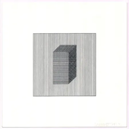 シルクスクリーン Lewitt - Twelve Forms Derived from a Cube (Set of 48) (3)