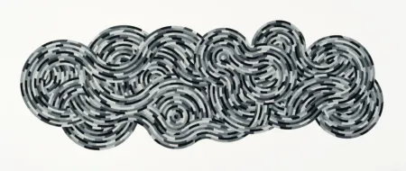 多数の Lewitt - Whirls and Twirls (Black)