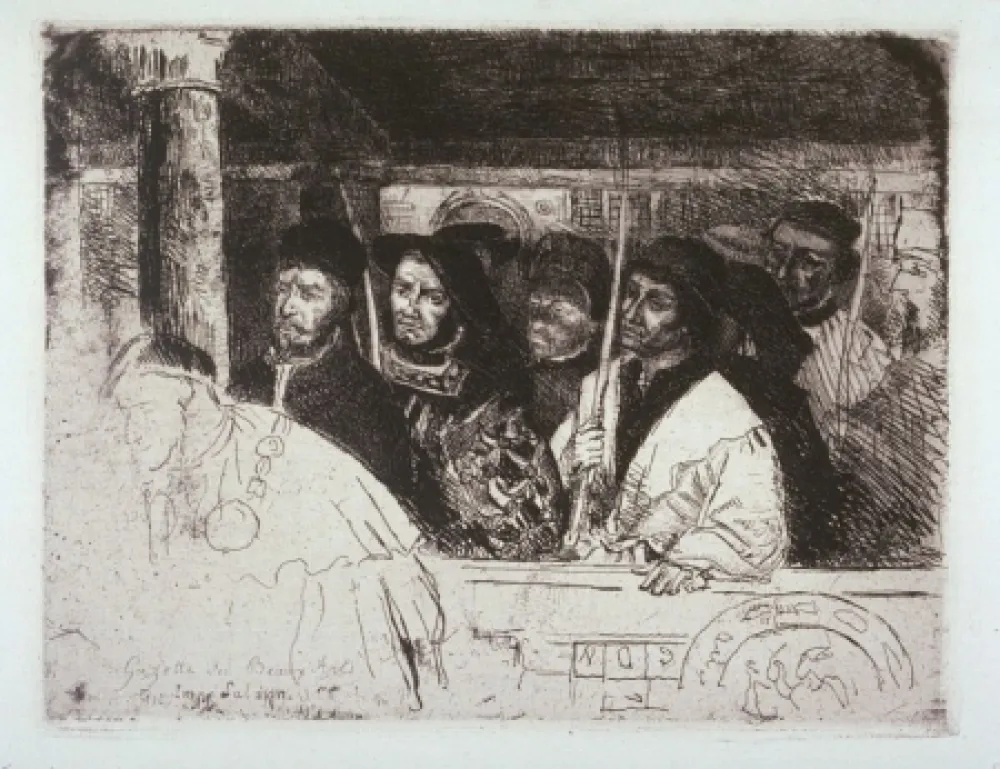 彫版 Leys - Les archers / The Archers