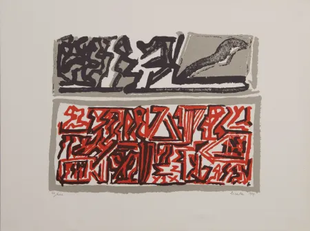 リトグラフ Licata - Omaggio a Maderna