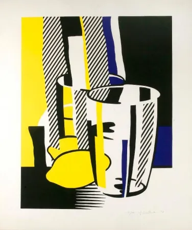シルクスクリーン Lichtenstein - Before the Mirror