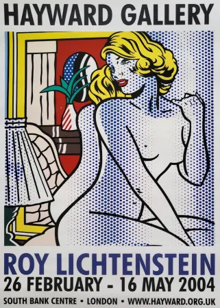 オフセット Lichtenstein - Blue Nude