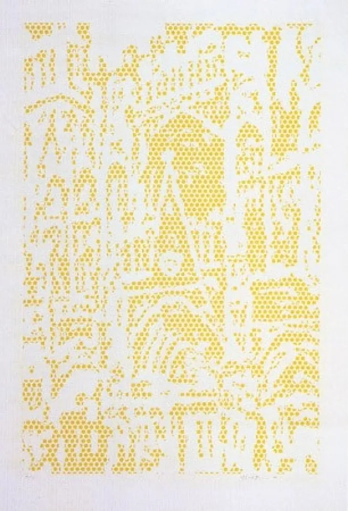 リトグラフ Lichtenstein - Cathedral I